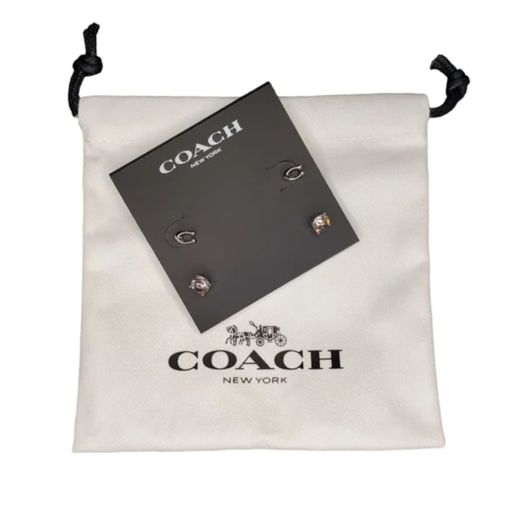 Coach Signature C Earrings Set